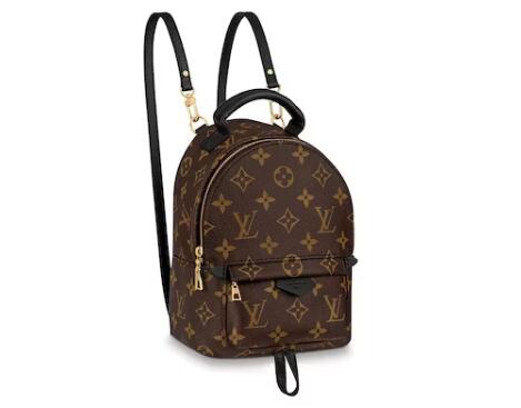 L0vis Vvtt0n Palm Springs Monogram (Updated Zipper) Mini Brown