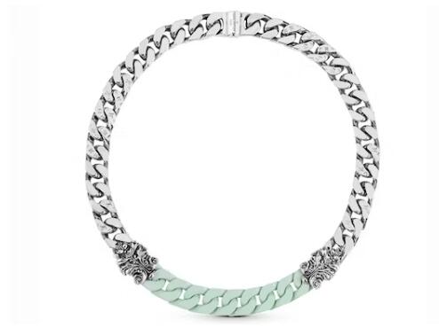 L0vis Vvtt0n LV Sculpture Necklace Mist Green