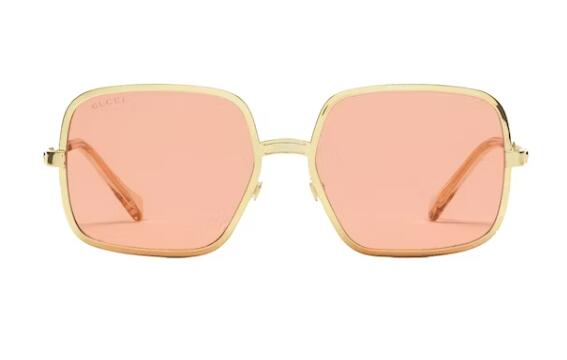 Gvc*1 Square Frame Sunglasses Black