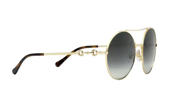 Gvc*1 Round Frame Sunglasses Gold
