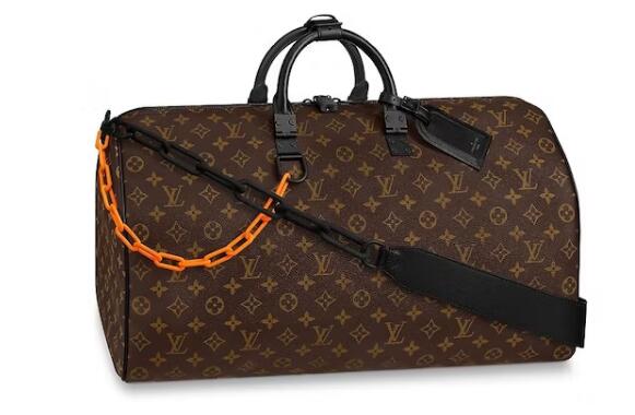 L0vis Vvtt0n Keepall Bandouliere Black-Tone  Brown