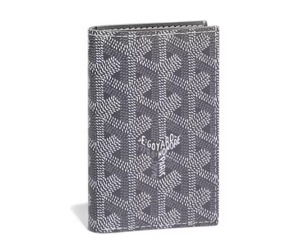 G09ard Saint Pierre Card Holder Grey ( 2.9H 4.3W 5.9D)