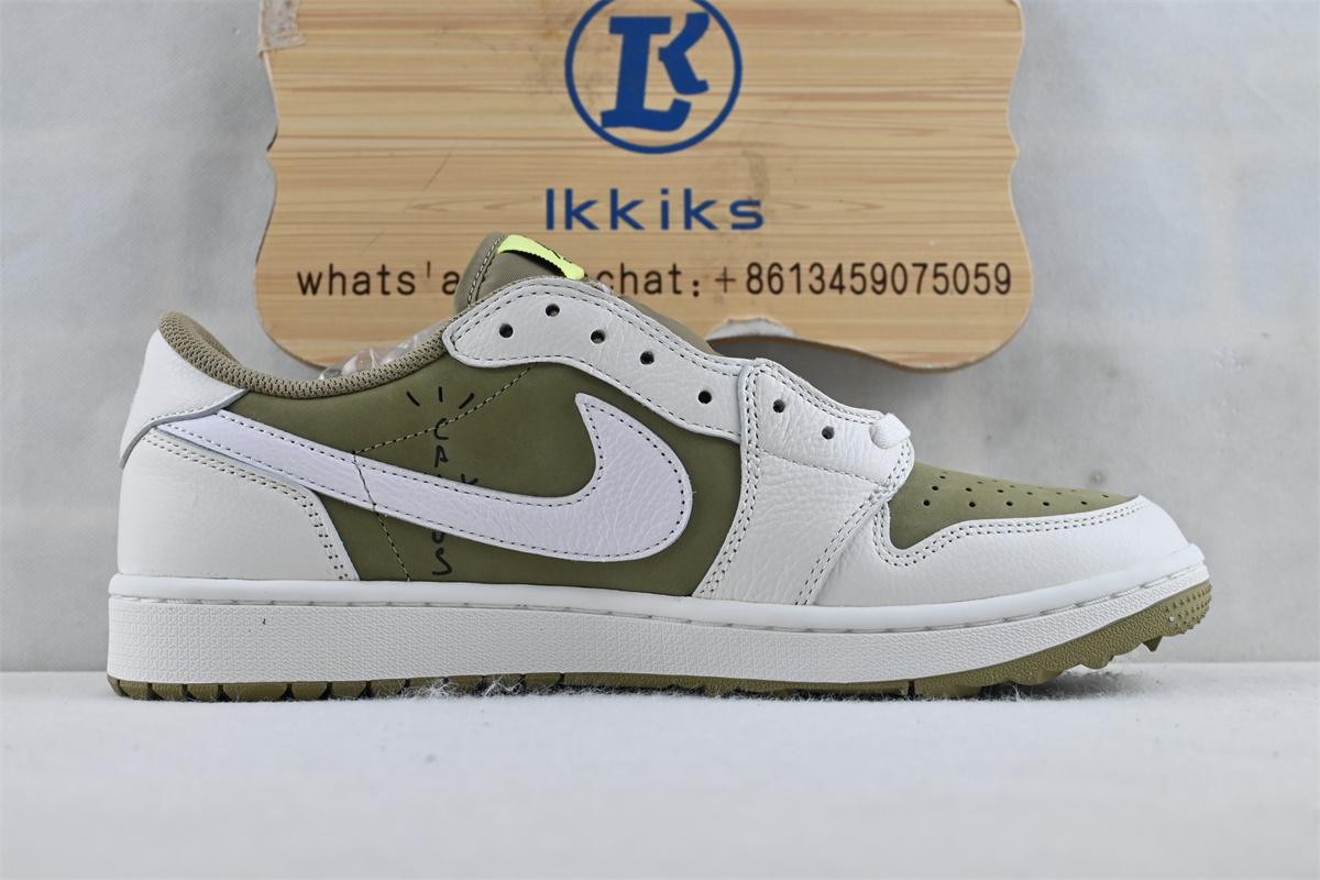 Travis Scott X Air Jordan 1 Low Golf (Flash Sale )