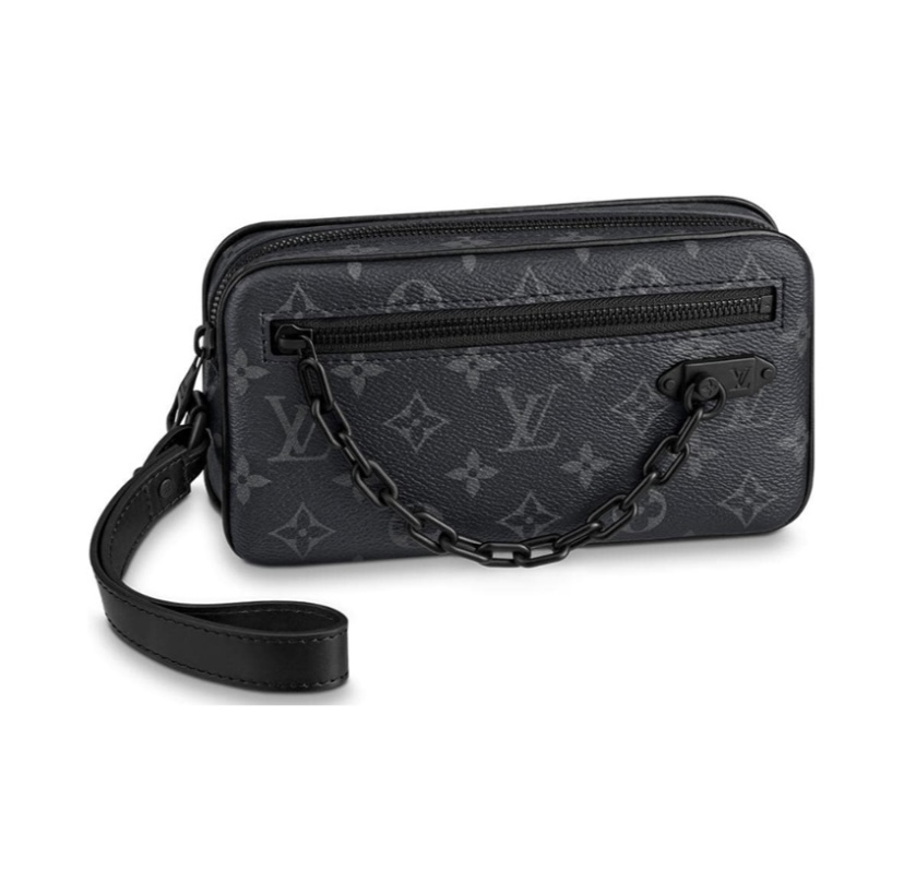 L0vis Vvtt0n L0vis Vvtt0n POCHETTE VOLGA MONOGRAM ECLIPSE BLACK