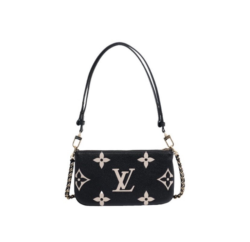 L0vis Vvtt0n Arizona Beige Monogram Empreinte Multi Pochette