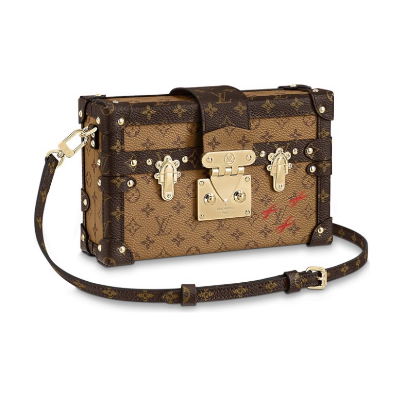 L0vis Vvtt0n Monogram Reverse Canvas Petite Malle