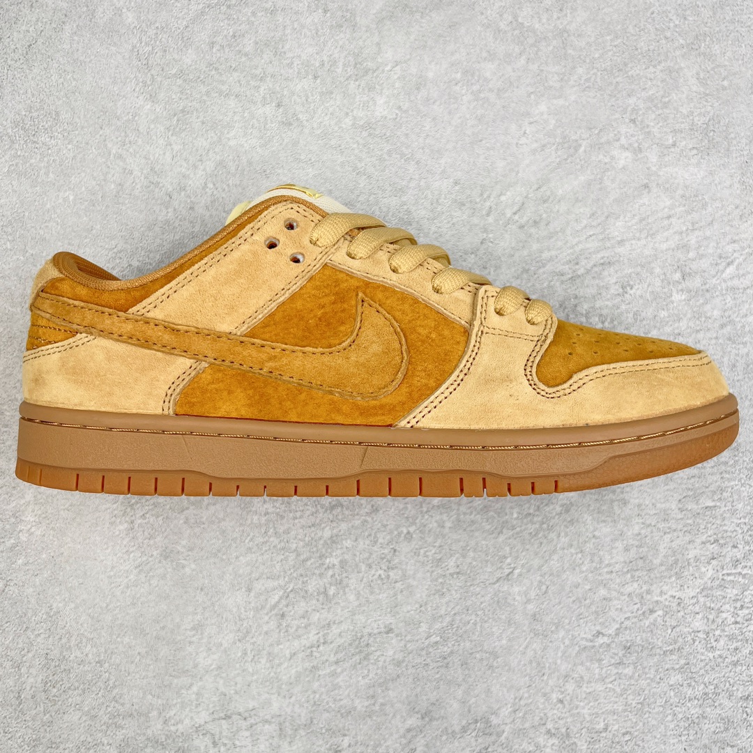 Nike SB Dunk Low 'Reverse Reese Forbes Wheat' Dune/Twig-Wheat-Gum Medium Brown