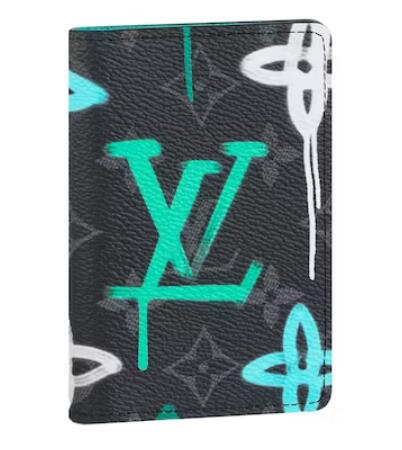 L0vis Vvtt0n Pocket Organizer LV Graffiti Multicolor