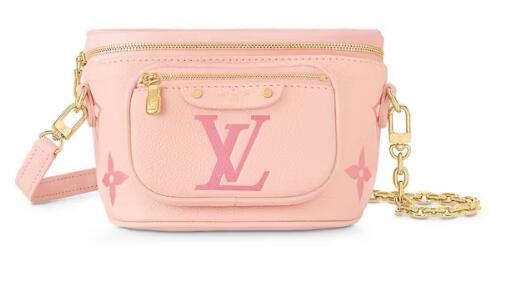 L0vis Vvtt0n Mini Bumbag Gradient Pink