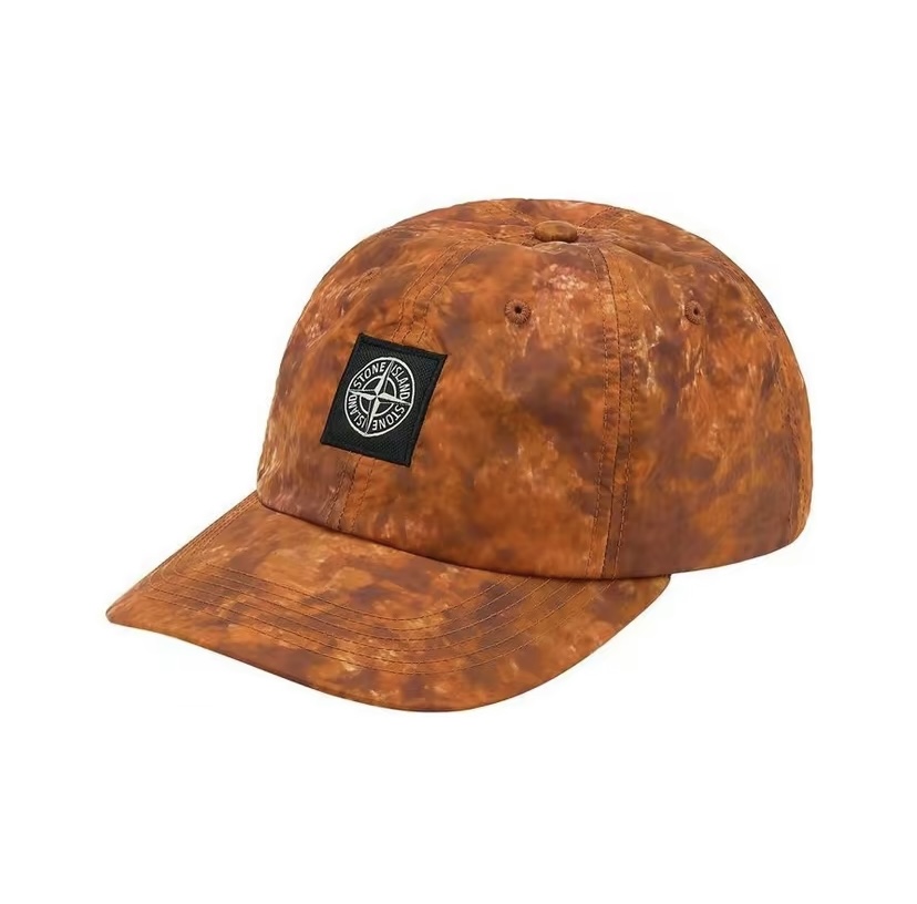 Svp*me x Stone Island Nylon 6-Panel cap