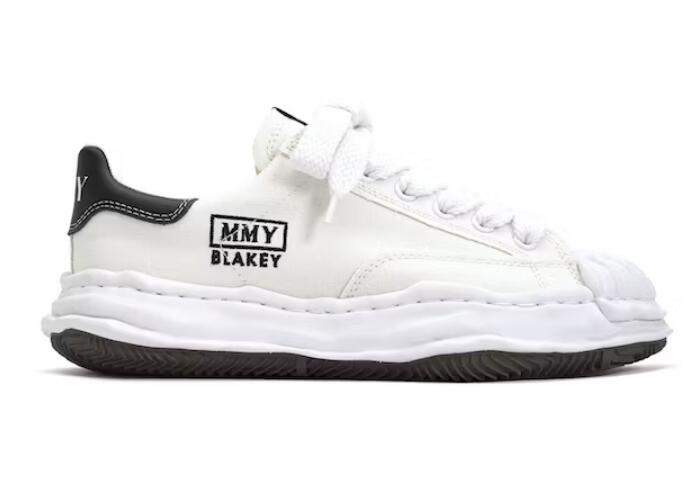 Mihara Yasuhiro Blakey OG Sole Canvas Low White