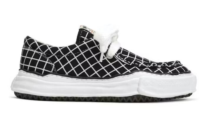 Mihara Yasuhiro Moccasin OG Sole Canvas Low Black