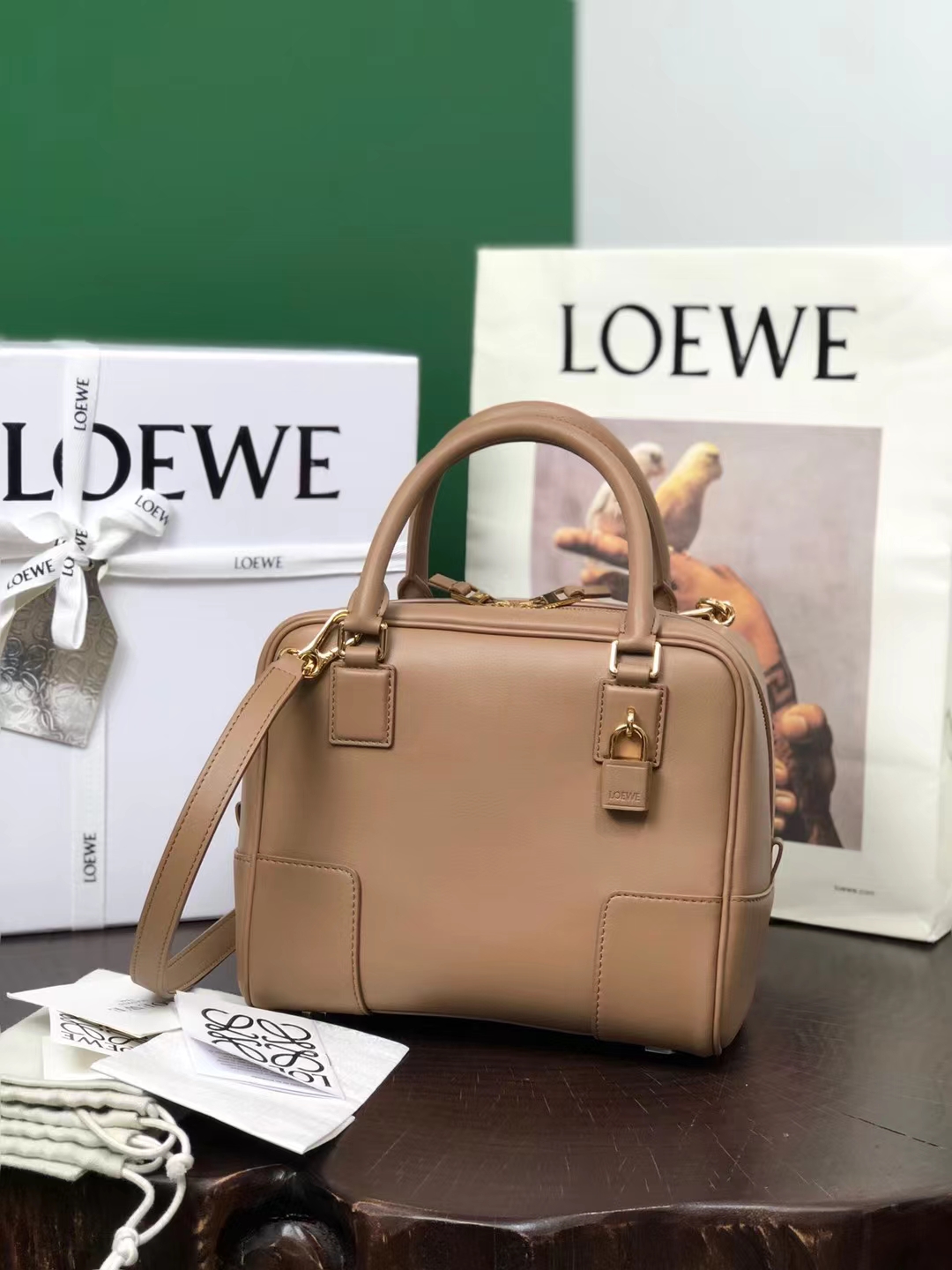 L0ew* AMAZONA 16 SQUARE BAG