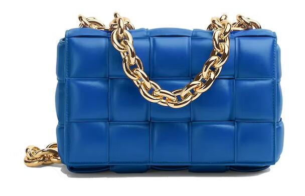 B0tt*ga Ven*ta Chain Cassette Crossbody Bag