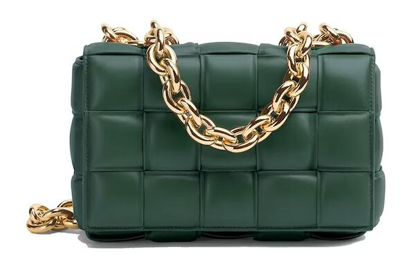 B0tt*ga Ven*ta Chain Cassette Crossbody Bag