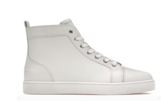 Chr1st1an Louboutin L0vis Flat High White