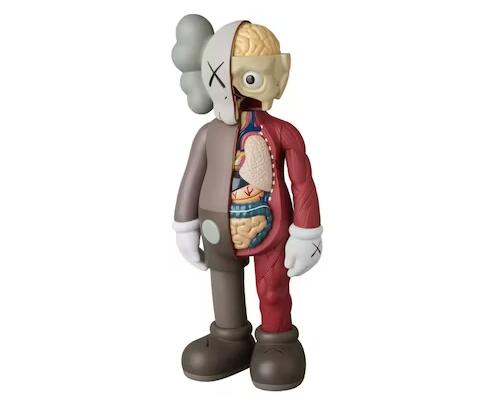 KAWS Companion Flayed Open Edition Vinyl Figure Brown