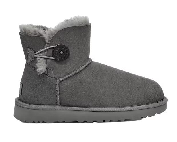 UGG Mini Bailey Button II Grey