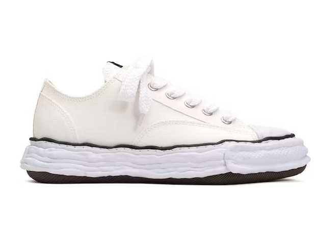 Ma1s0n Mihara Yasuhiro Peterson 23 OG Sole Canvas Low White