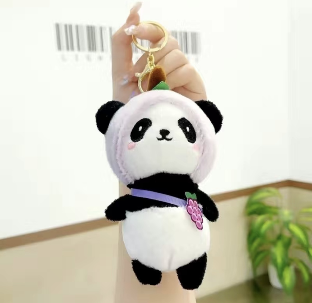 Panda keychain