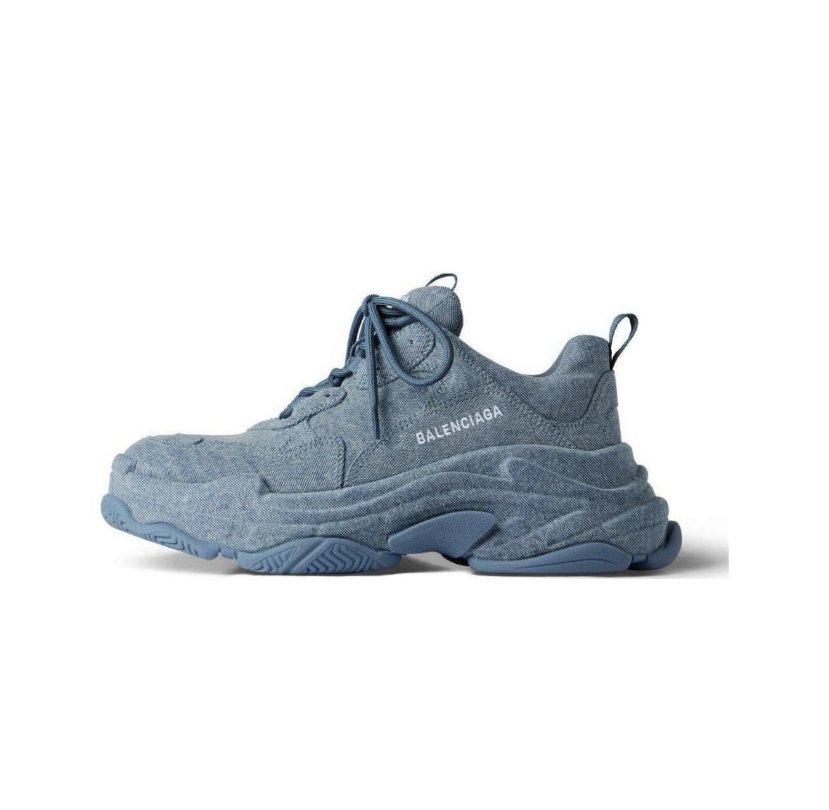 Ba1en*iaga Triple S denim