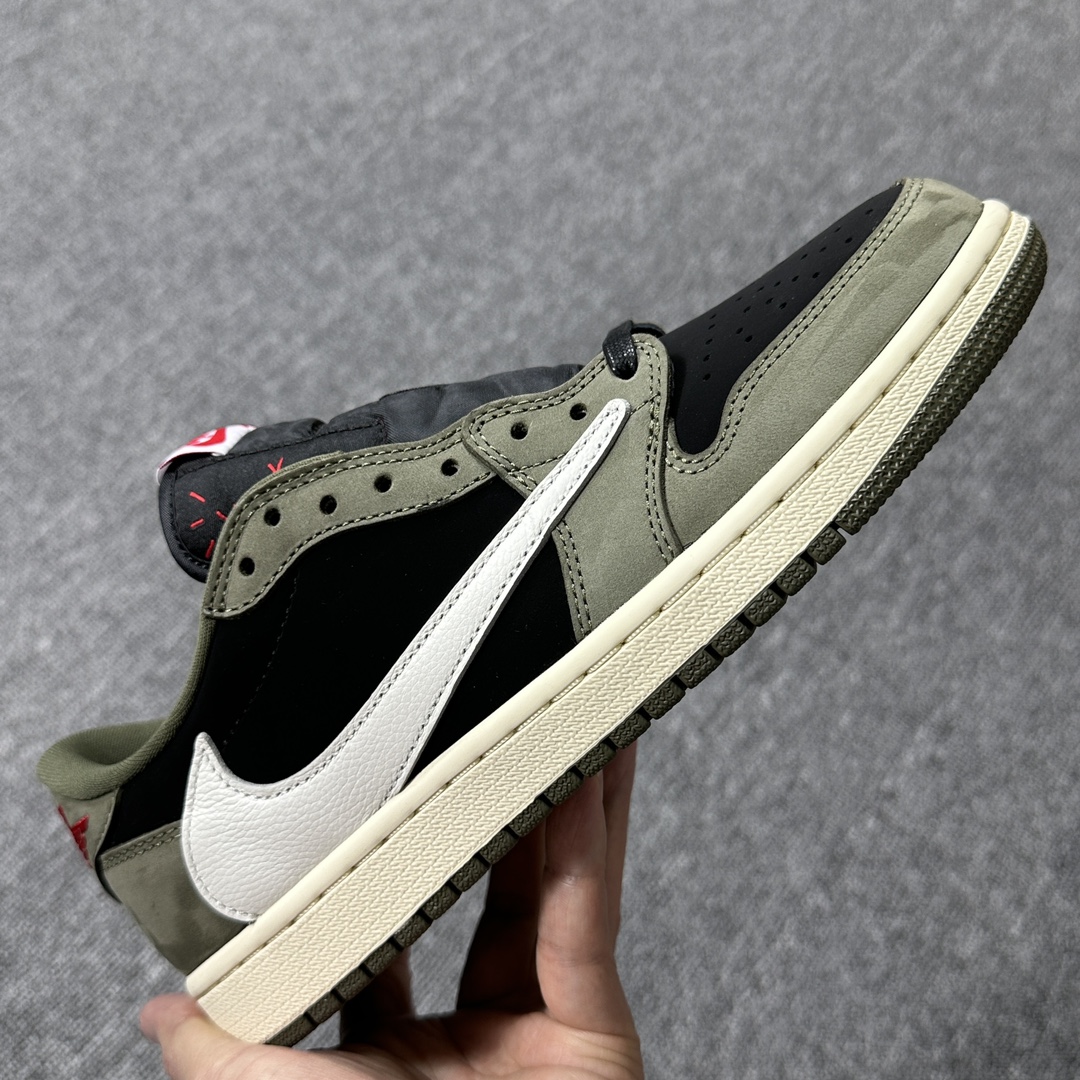 Travis Scott X Air Jordan 1 Low “Olive”(Flash Sale )