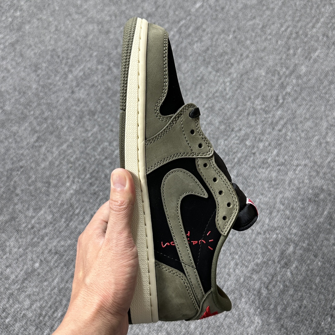 Travis Scott X Air Jordan 1 Low “Olive”(Flash Sale )