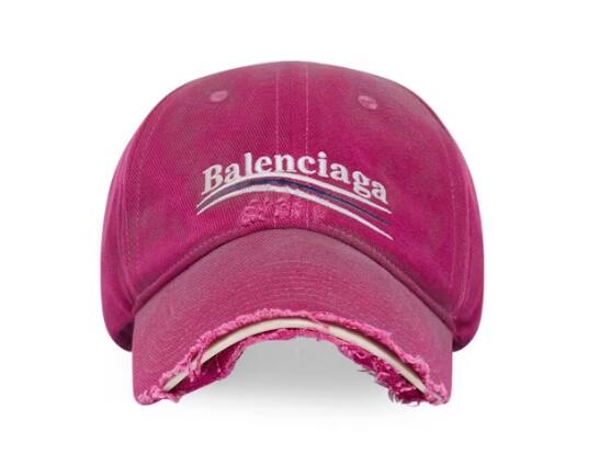 Ba1en*iaga Political Campaign Distressed Cap Pink