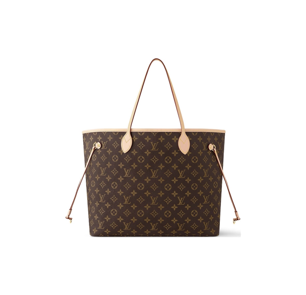 L0vis Vvtt0n Neverfull MM Monogram Beige Lining