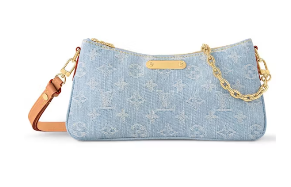 L0vis Vvtt0n Liv Pochette Sky Blue Denim