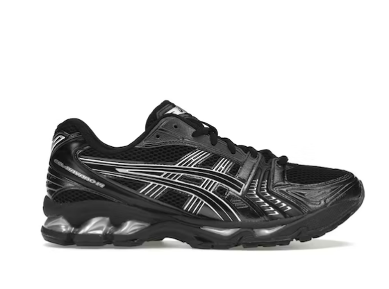 As1cs Gel-Kayano 14 Black Pure Silver