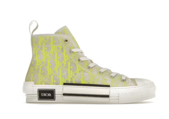 D10r B23 High Top White Yellow Oblique