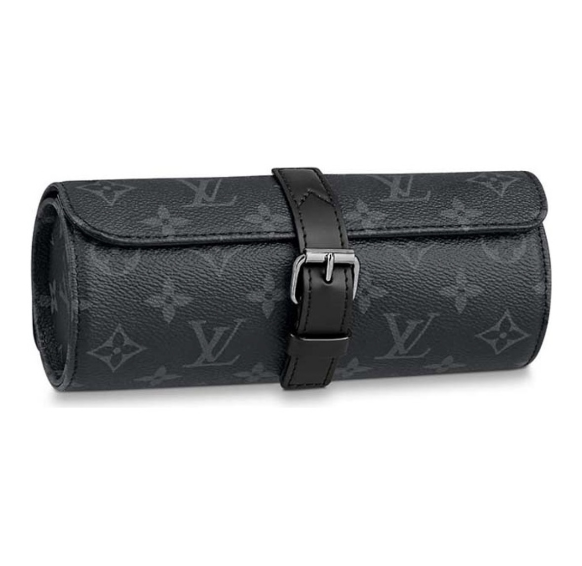 L0vis Vvtt0n 3 Watch Case Monogram Eclipse Black