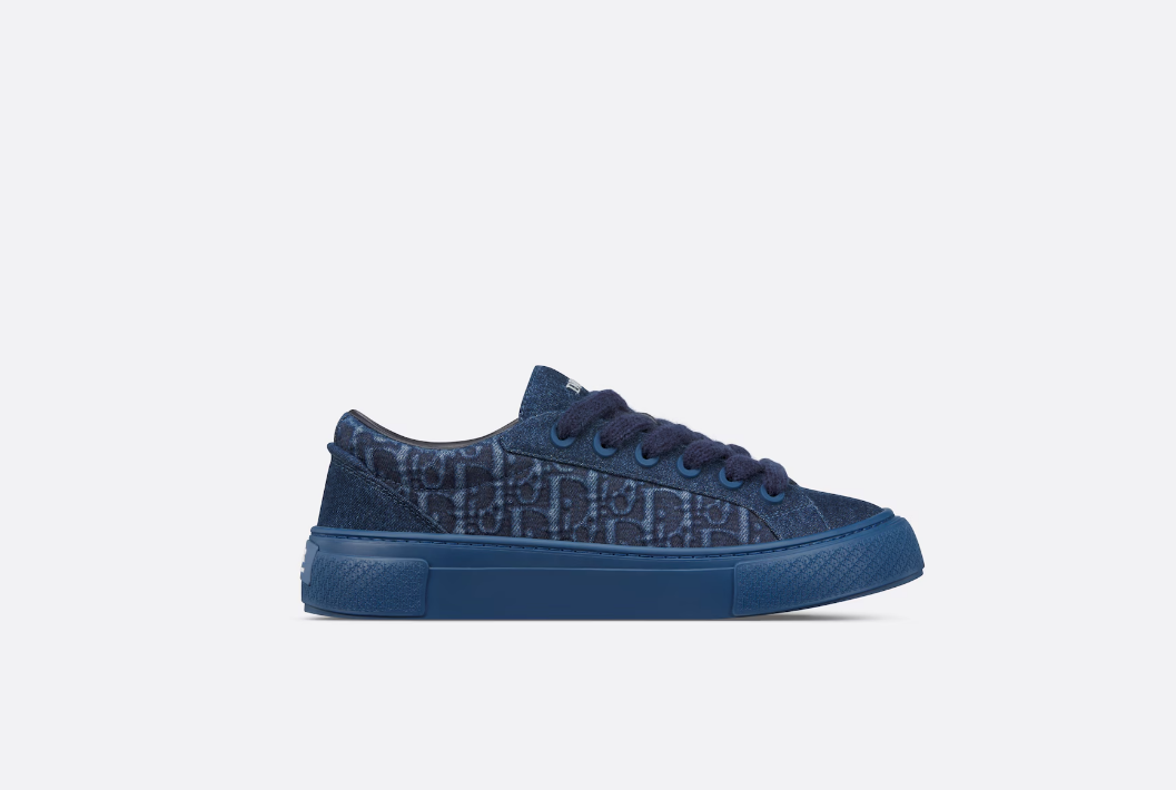 D10r B33 Sneaker  Blue D10r Oblique Denim