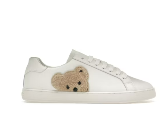 Palm Angels Teddy Bear White Beige