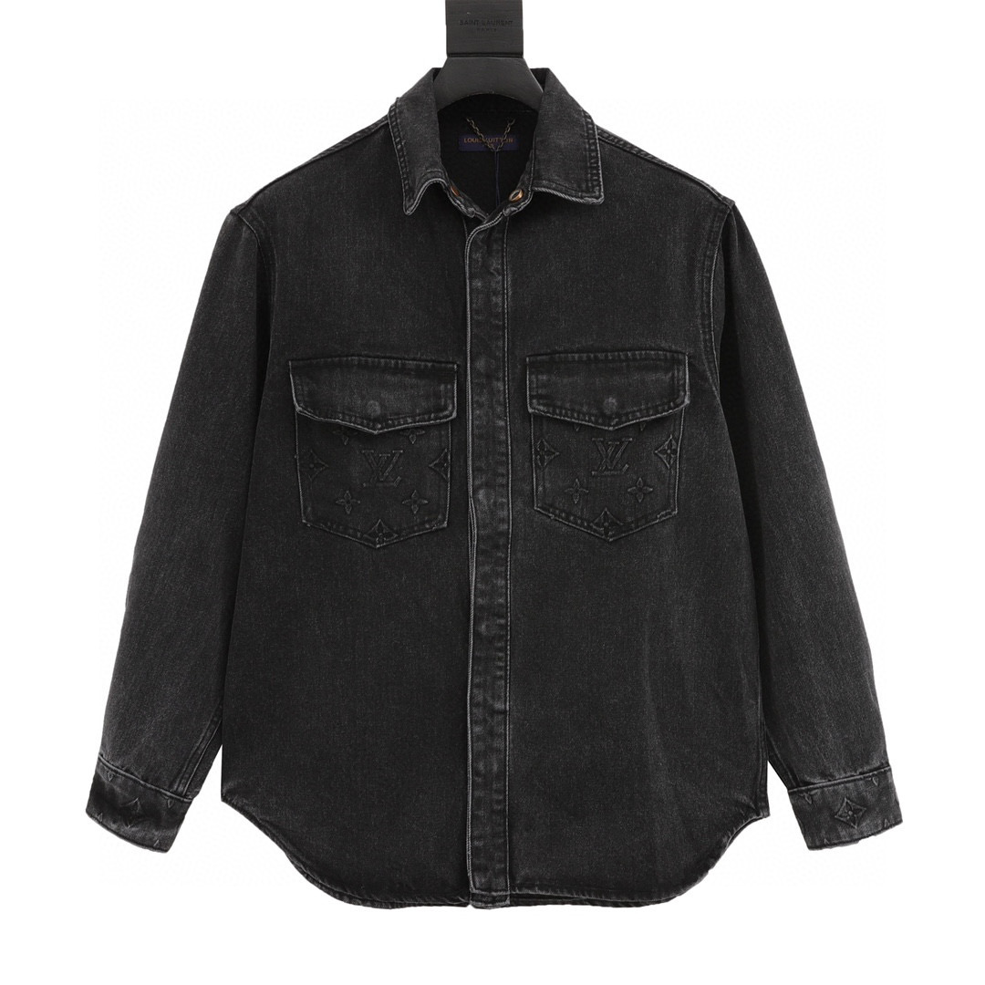 L0vis Vvtt0n Denim Jacket Shirt 2024
