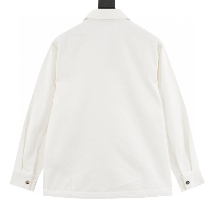 D10r logo embroidered zip-up denim jacket 2024