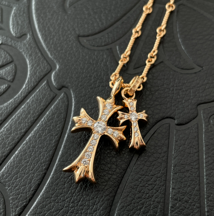 Ch*0me He**ts Necklace