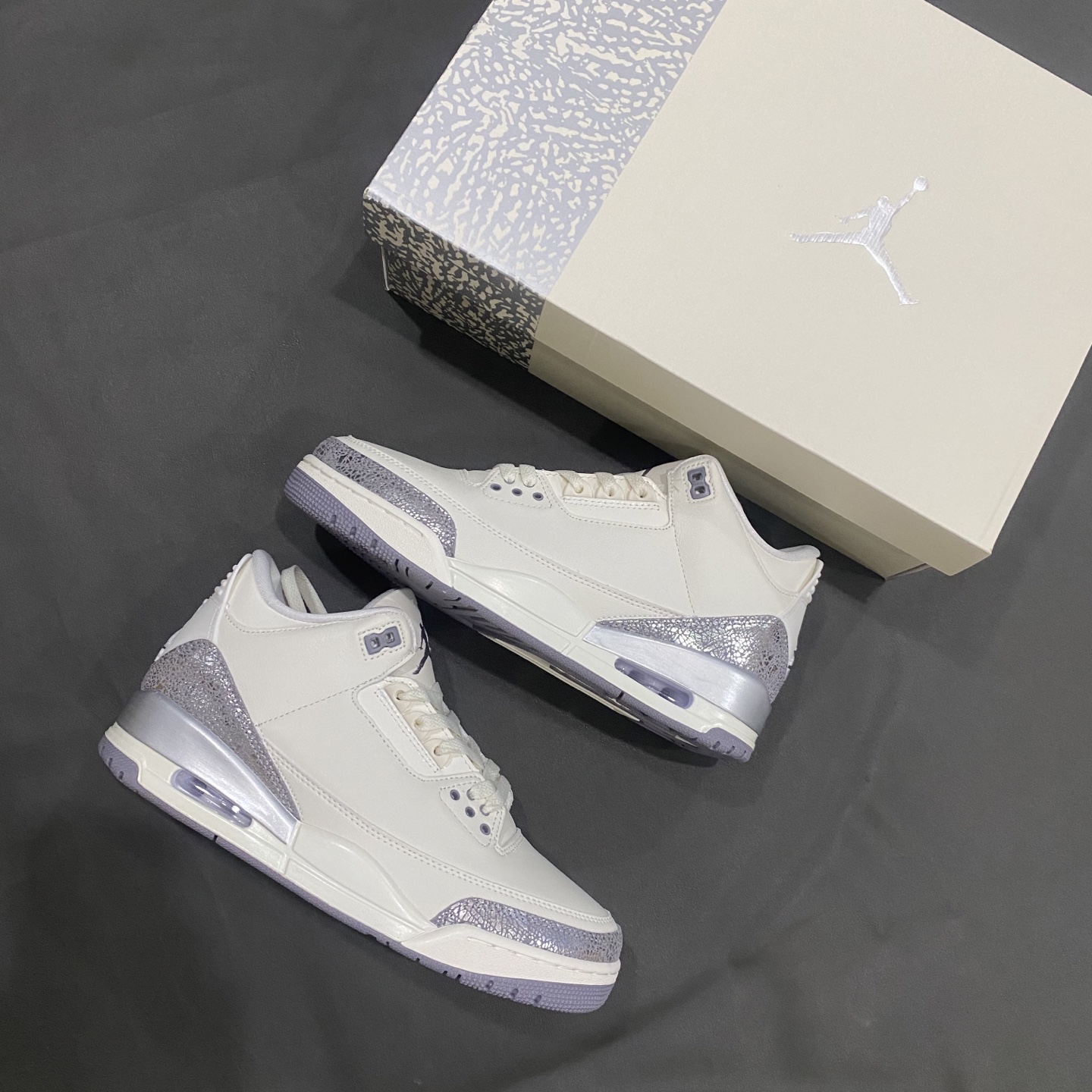 Air Jordan 3 “Sail/Metallic Silver”