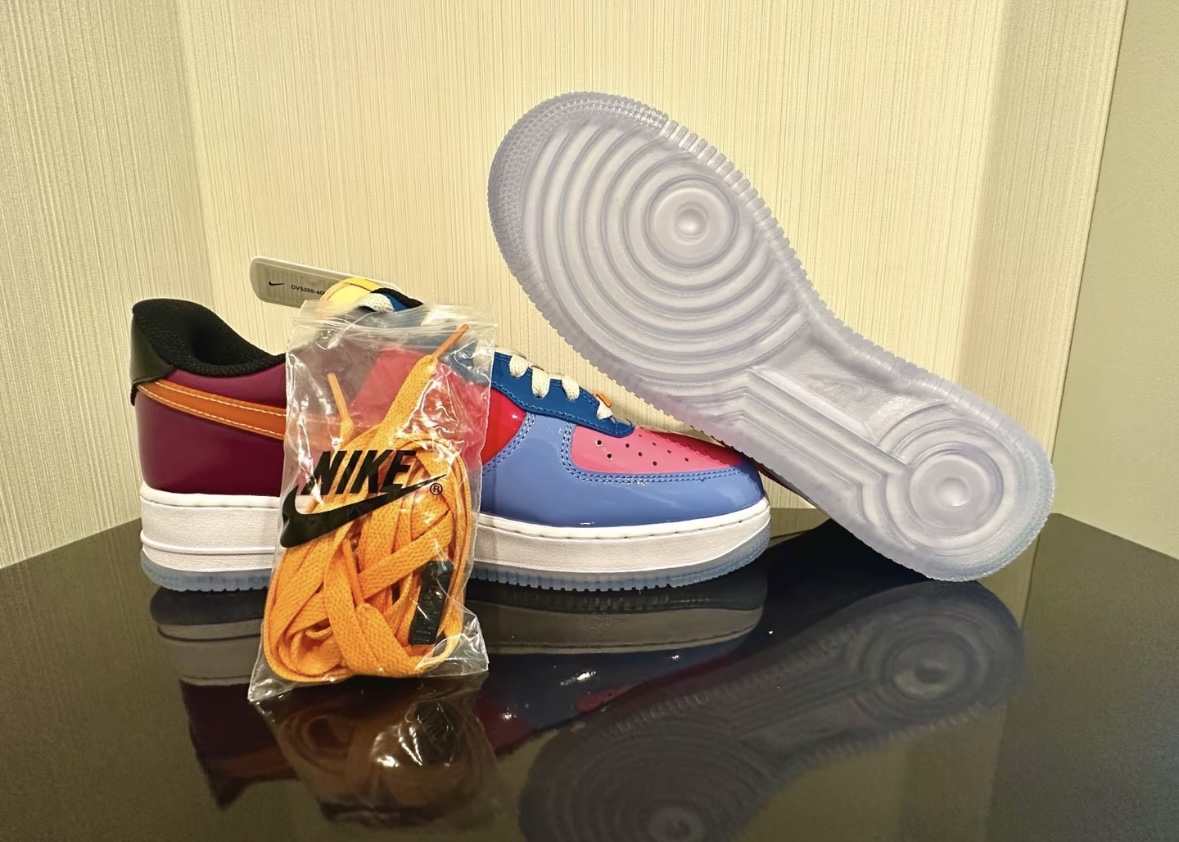 UNDEFEATED x Nike Air Force 1 "Multi Patent"