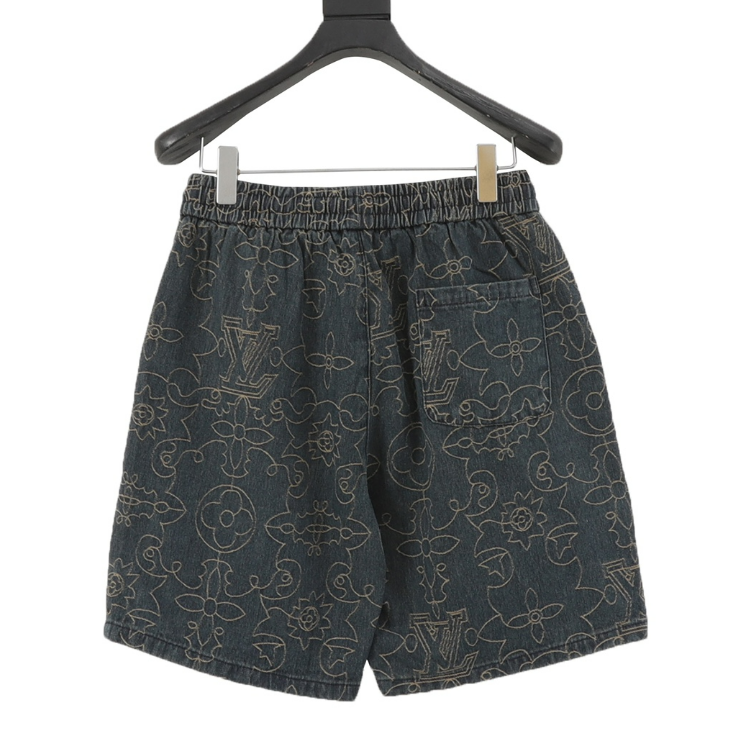 L0vis Vvtt0n denim shorts 2025