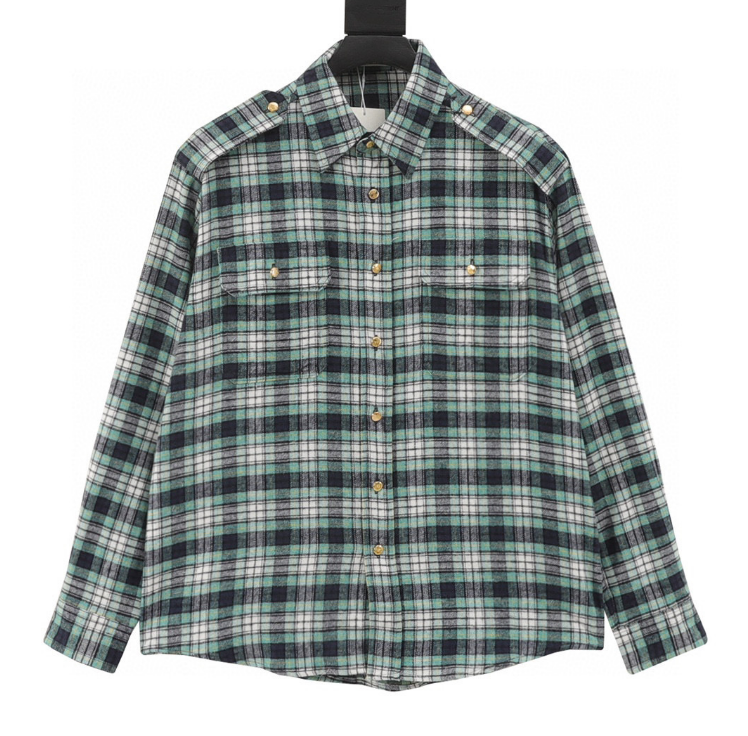 Ce1i*e Check Cotton Shirt 2025