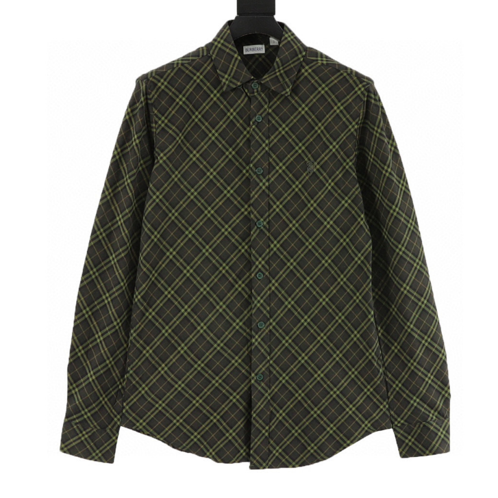 Bv*b*rry Vintage Check Cotton Shirt 2025