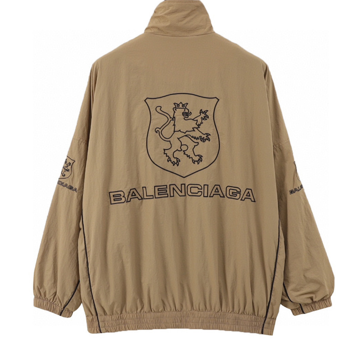 Ba1en*iaga stand collar jacket 2025