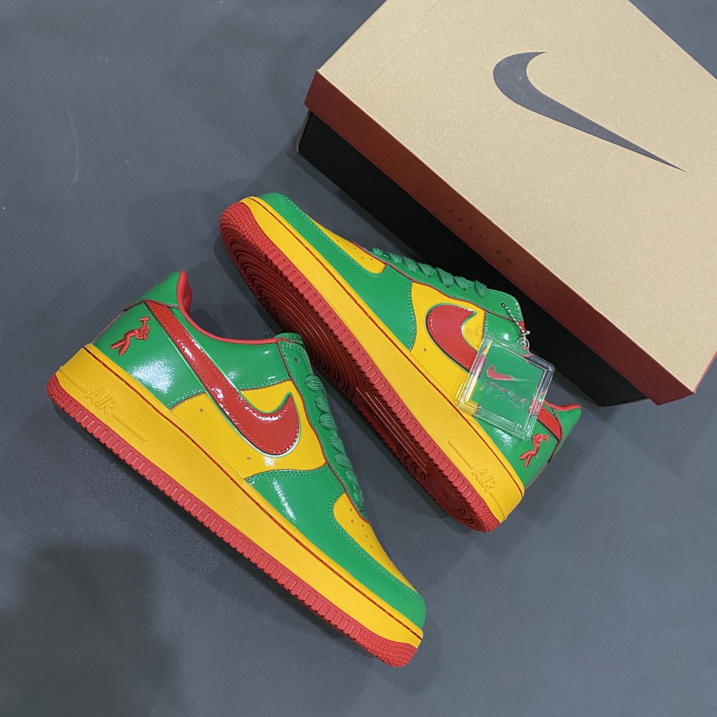 Nike Air Force 1 Low Lil Yachty Concrete Boys Lucky Green