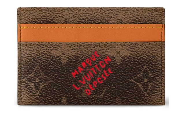 L0vis Vvtt0n Double Card Holder Monogram Dust 2024