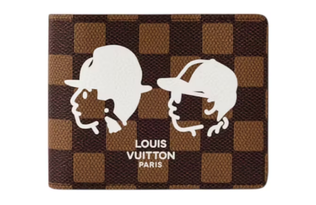 L0vis Vvtt0n x Nigo Multiple Wallet Brown 2025