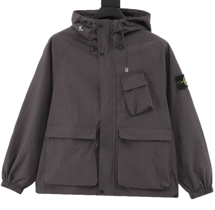 STONE ISLAND HOODED JACKET 2025