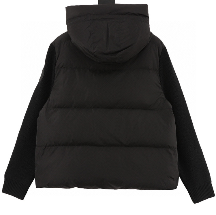 Can*a G00se 25Fw Knitted Patchwork Down Jacket 2025