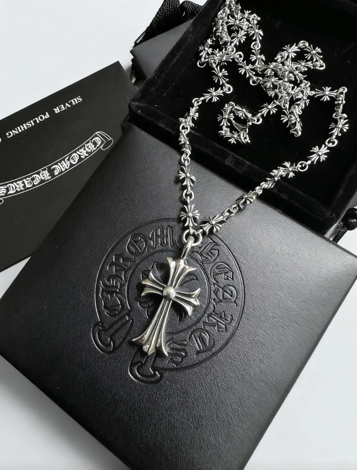 Ch*0me He**ts Necklace